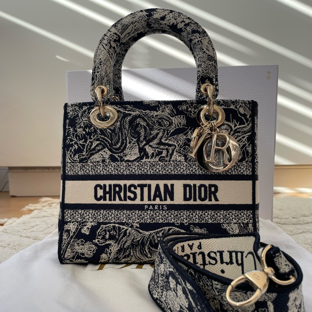 Lady Dior. D-Lite bag. Medium